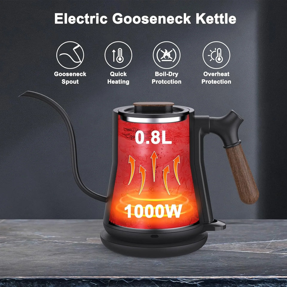 Gooseneck Quick Heating Electric Kettle